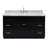 Abell 61'' Single Bathroom Vanity with Carrara Marble Top-70315888