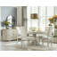 Chaise d'appoint rembourrée Daniella - crème