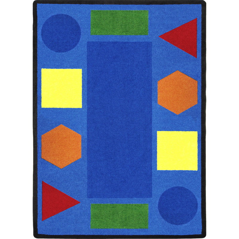Tapis en forme d'enfant Kid Essentials, Rectangle 7 pi 8 po x 10 pi 9 po