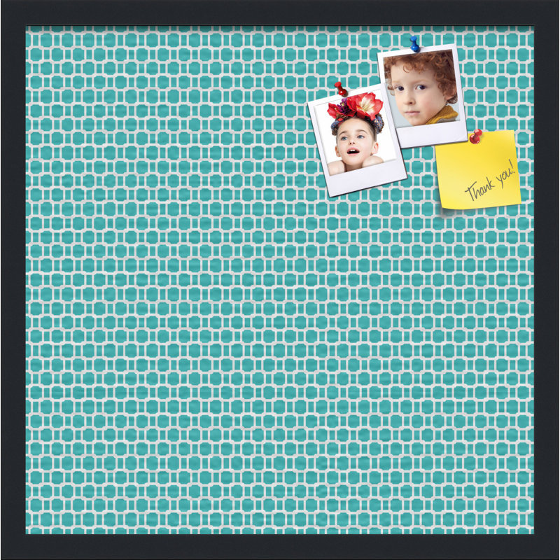 ArtToFrames No Vinyl Wall Wood Bulletin Board, 16" x 16"