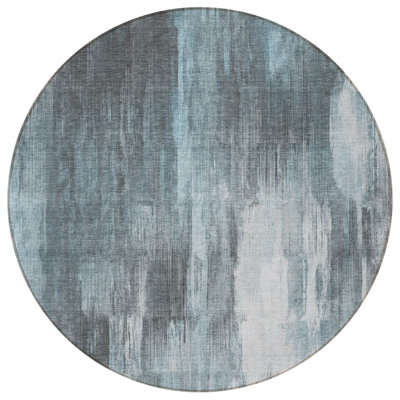 Tapis extérieur rond 8 pi