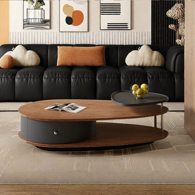 Walnut grain high-grade coffee table