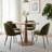 19.5"Seat Height Upholstered Fabric Dining Side Chair-301786656