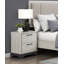 Table de chevet 2 tons Contemporary