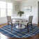 Washable Plaid Indoor / Outdoor Rug