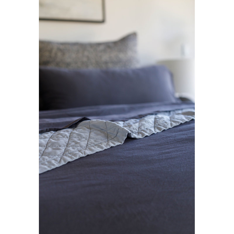 Monaco Coverlet, Queen Coverlet/Bedspread, Navy