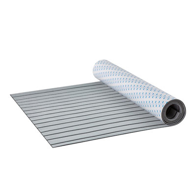 Revêtement de sol pour bateau, revêtement de pont en mousse EVA, 240 cm x 90 cm, 2,16 m², antidérapant et autoadhésif, pour bateau, yacht, ponton, kayak