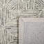 Linsly Geometric Area Rug in Light Green/Ivory-2014293631