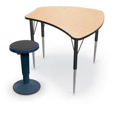 Adjustable Height Single Student Desk