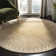 Tapis beige / beige en laine touffeté à la main Amier