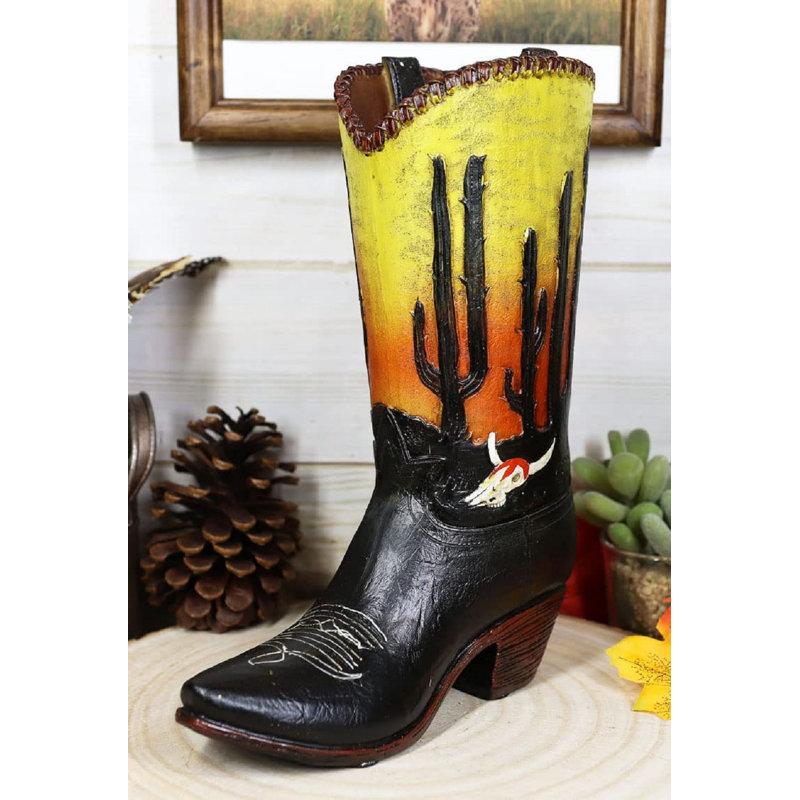 Botte de cowboy en simili cuir Atoli