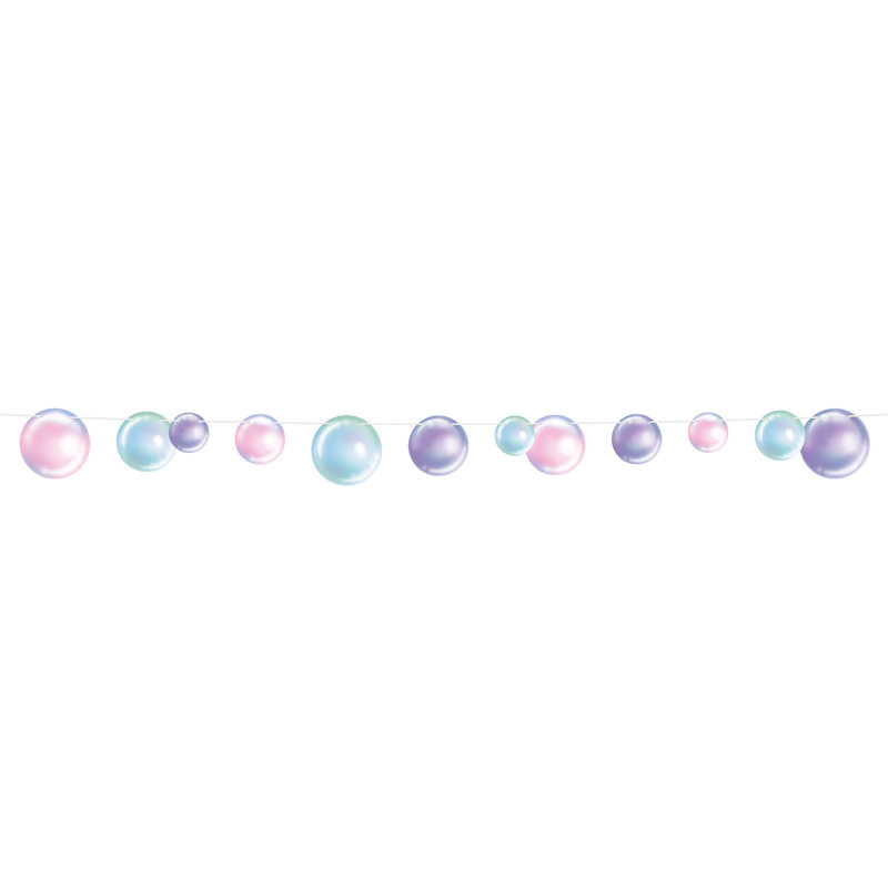 Ensemble de 12 banderoles Bubbles