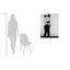 Hand -painted acrylic painting by Banksy''s Police Kiss