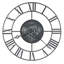 Aiko Wall Clock, Dark Charcoal