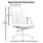 Modern High Back Office Desk Chair | Upholstered Ribbed PU Leather with Metal Frame | Adjustable Height, Tilt Lock | Computer Armchair for Home, Executive, Conference, Meetings-1072787705-1058676835