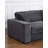Anquantae 2-Piece Oversized Sectional Chaise Sofa with Comfy Deep Seat-1177513785-1170590835