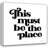 Trinx Ball, Susan Gallery Wrapped Canvas Art Titled: This Must Be the Place-654207266