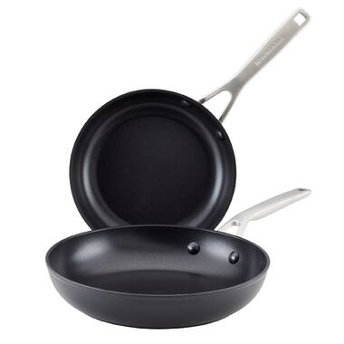HAPPi STUDIO 11 Inch Crepe Pan Nonstick - Pancake Pan with Crepe Spreader -  Induction Cooktop Griddle Pan 