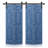 Paneled MDF Composite Double Bifold Barn Doors with Installation Hardware Kit-120436691-86922733