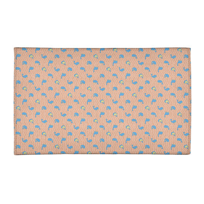 Tapis de la baleine orange