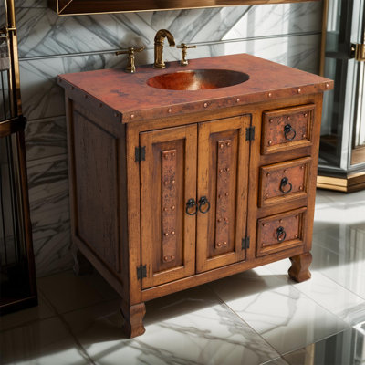 Rancho Copper Vanity