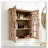 Wall-Mounted Cabinet with Decorative Cutout Doors-1118148842