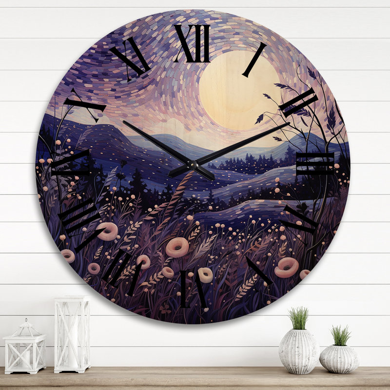 Horloge murale Lynnesha, Très grand