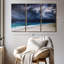 «Dark Cloudy Sky» sur toile-121435959