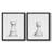 " Chess Piece Study V " 2 - Pieces