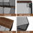 Stackable Fruit Basket For Kitchen Countertop Space Saving, Wall Mounted Mesh Metal Wire Baskets With Wood Lid Extra Storage, 2 Pack Kitchen Counter Organizer For Snack, Onion And Potato Storage
