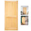 80'' Solid Core Interior Slab Door, Unfinished Pine Slab Door, Solid Wood Door Aadirath-97647401