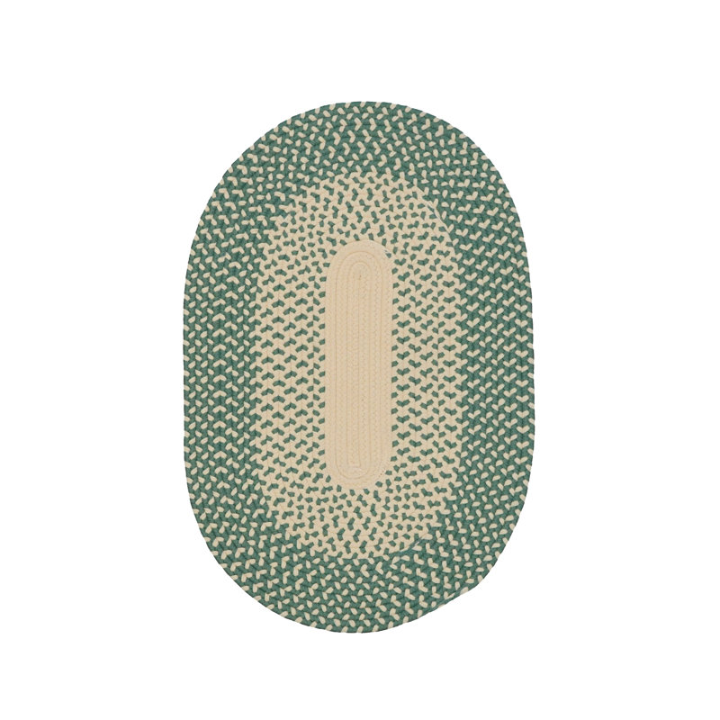 Tapis ovale intérieur / extérieur Cape Eden, Ovale 5 pi x7 pi