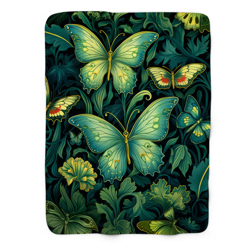 Couverture raffinée en sherpa de qualité supérieure 1 pièce, Grand lit