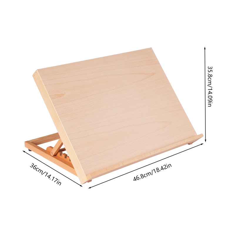 Chevalet pliant en bois massif CNCEST