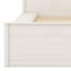 Lit plateforme en bois robuste avec lit gigogne et tablettes de rangement durables-128932136-128932138