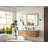 Beveled Bathroom Vanity Mirror with Aluminum Frame, Wall Accent Mirror, Tempered Glass-1488034610-1488034639