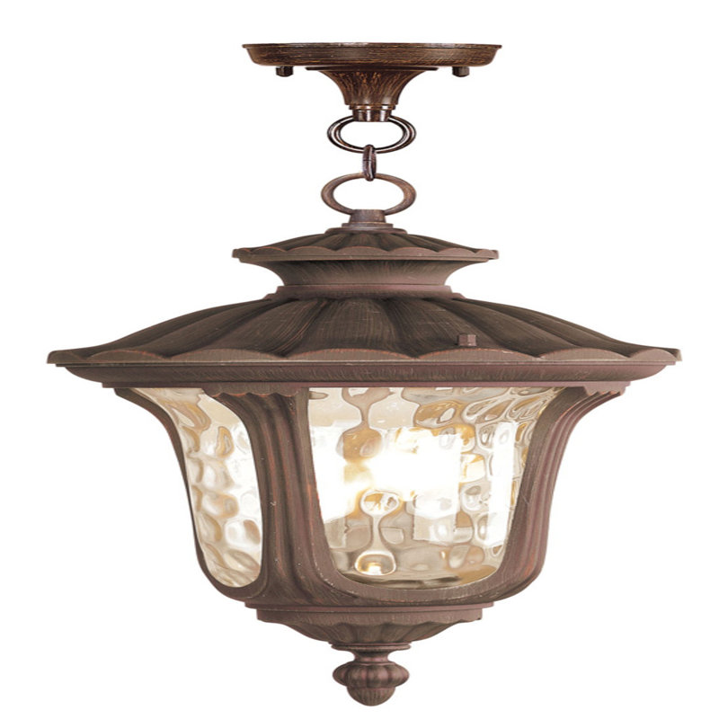 Paschalis 3 - Light Lantern Geometric Chandelier, Imperial Bronze, Light Amber