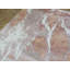Tapis oriental moderne saumon noué à la main 8 pi 1 po x 10 pi 2 po avec soie A4ED609787124878BC1D488C51D3B546