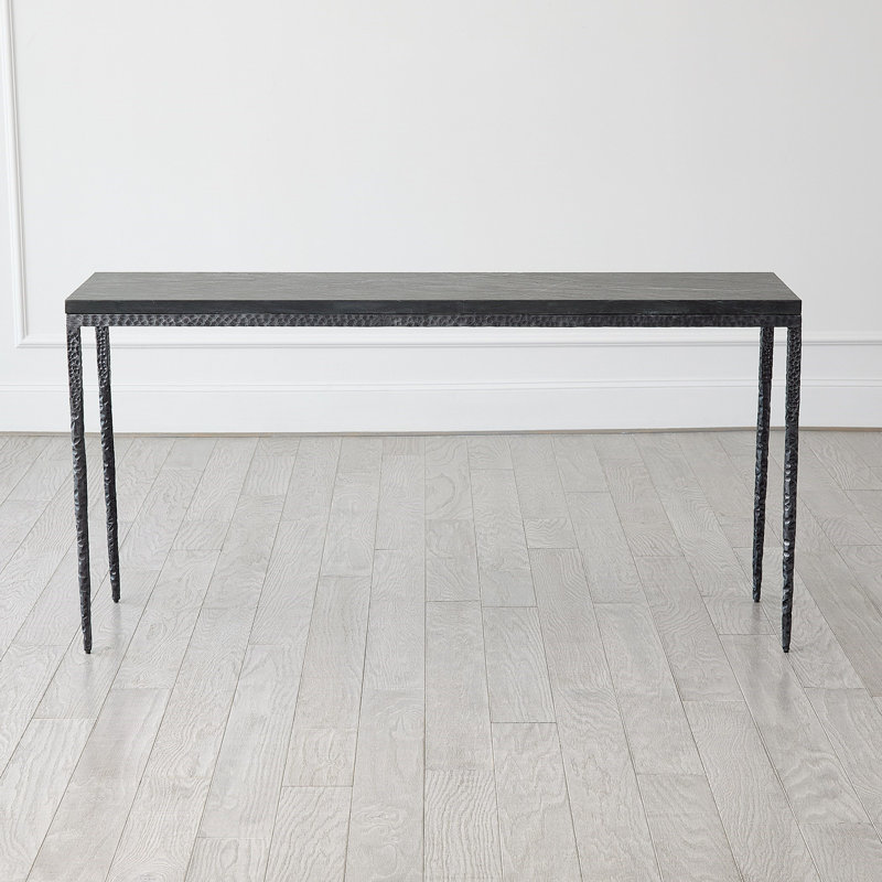 Forrester Marble Top Console Table, 30" H x 59" W x 16" D