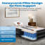 Matelas simple pour lit simple 18 po CHERIMOR, pompe électrique intégrée incluse, étui de transport inclus, chambre simple, utilisation intérieure / extérieure, capacité de 500 lb, noir-137705923