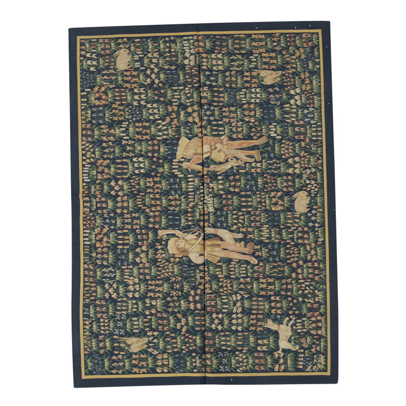 Hand-Knotted High-Quality Area Rug
