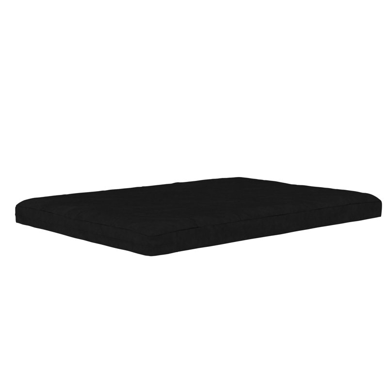 Matelas de futon double 6 po Chrysti, Noir