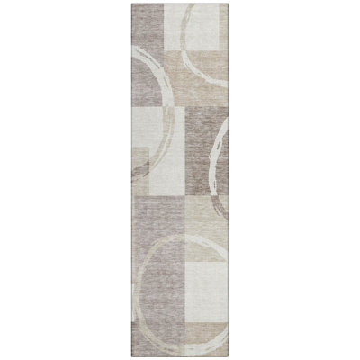 Aleh Area Rug with Non-Slip Backing