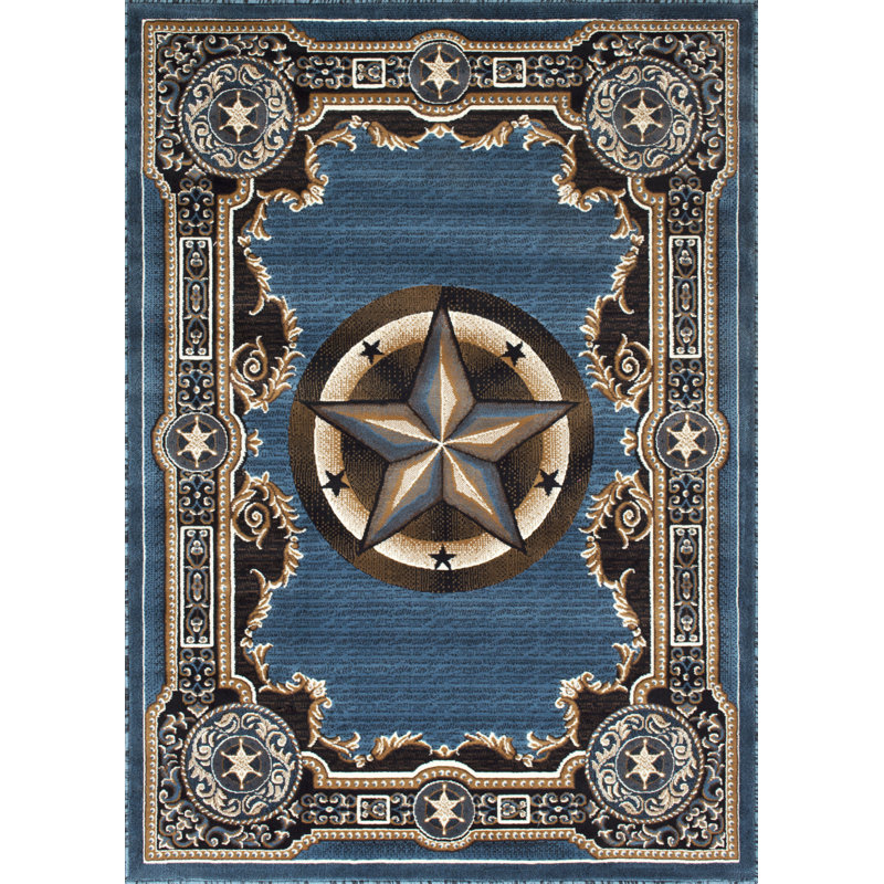 Llanas Oriental Indoor Rug, Rectangle 7'9" x 9'8"