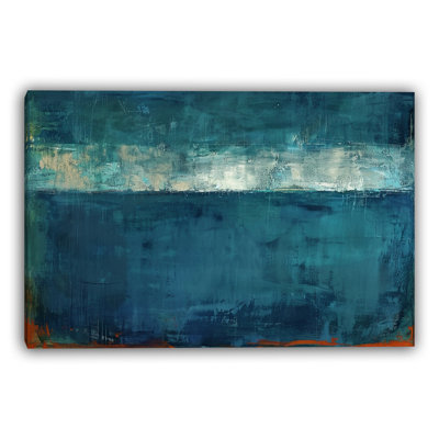 Cobalt Passage Wrapped Canvas Wall Art