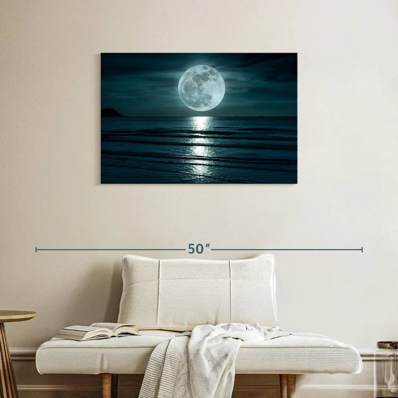 Oberle Midnight Moon, 24" H x 36" W