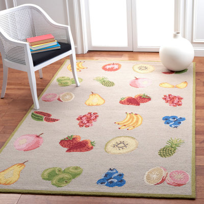 Demitro Hand Hooked Wool Rug