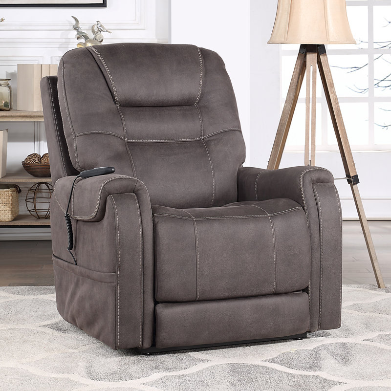 Loatwall Upholstered Lift Assist Power Recliner