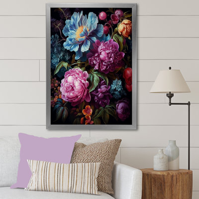 " Radiant Garden Of Peony Treasures "
