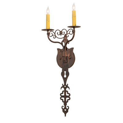 Merano 2 - Light Candle Wall Light